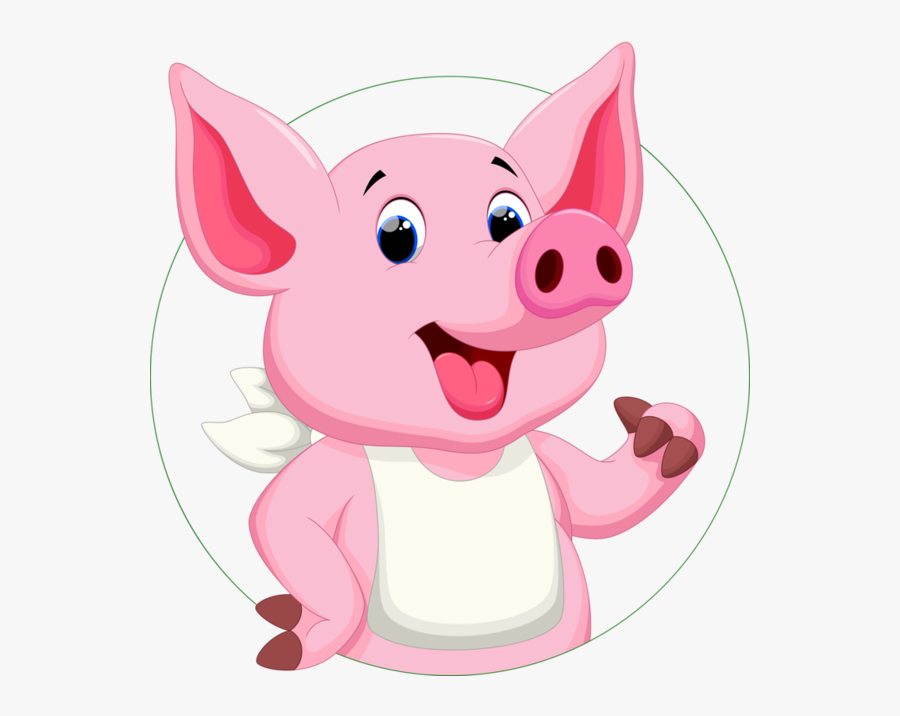 Cute Piggy Banks Clipart - Cartoon Pig Png, Transparent Clipart