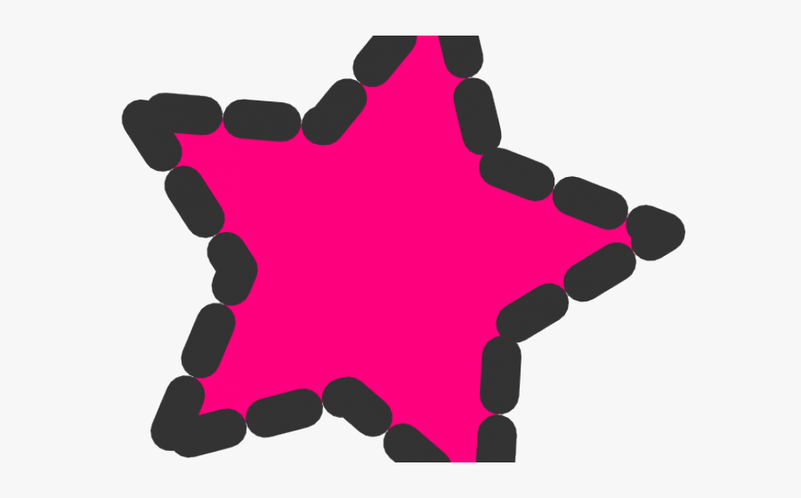 Shooting Star Clipart Cute - Clip Art, Transparent Clipart