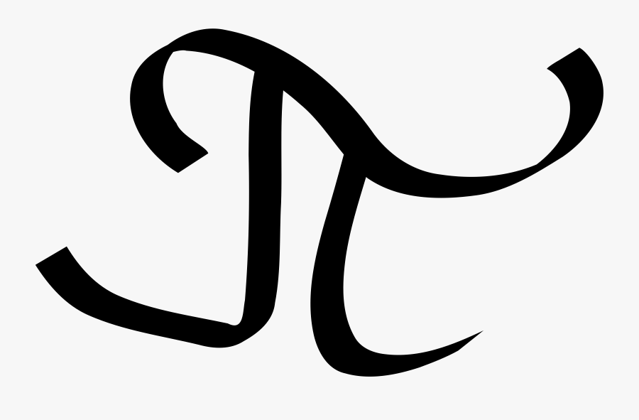 Greek Letter Pi Icons Png - Letters Cliparts Greek Black And White, Transparent Clipart
