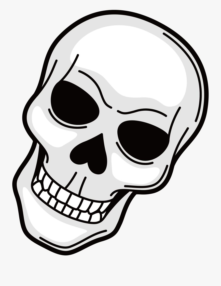 Skull Clipart Watercolor For Free Download And Use - Skull Vector Image Png, Transparent Clipart