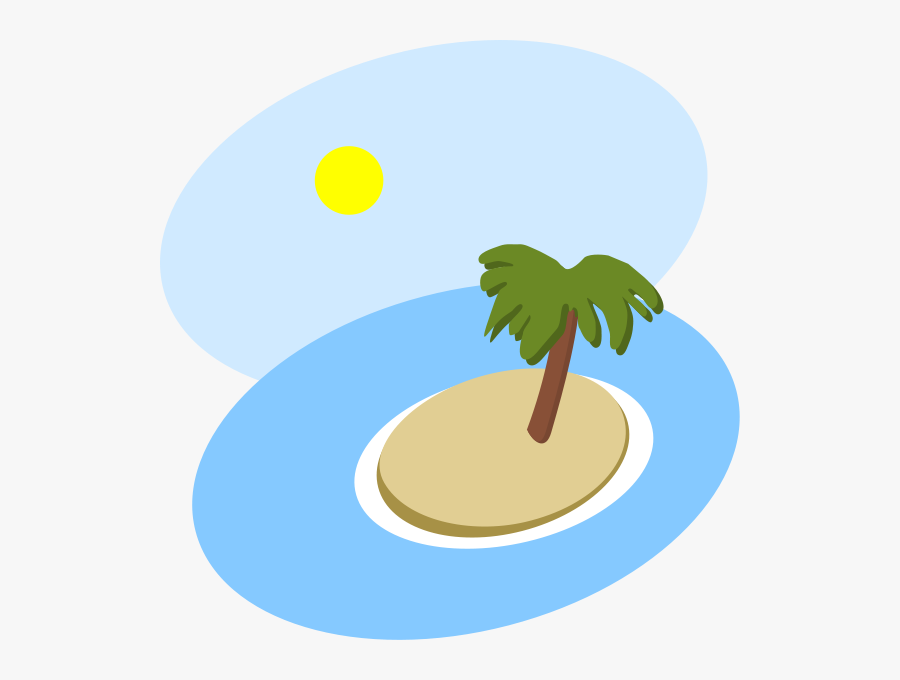 Summer Clipart - Island Clip Art, Transparent Clipart