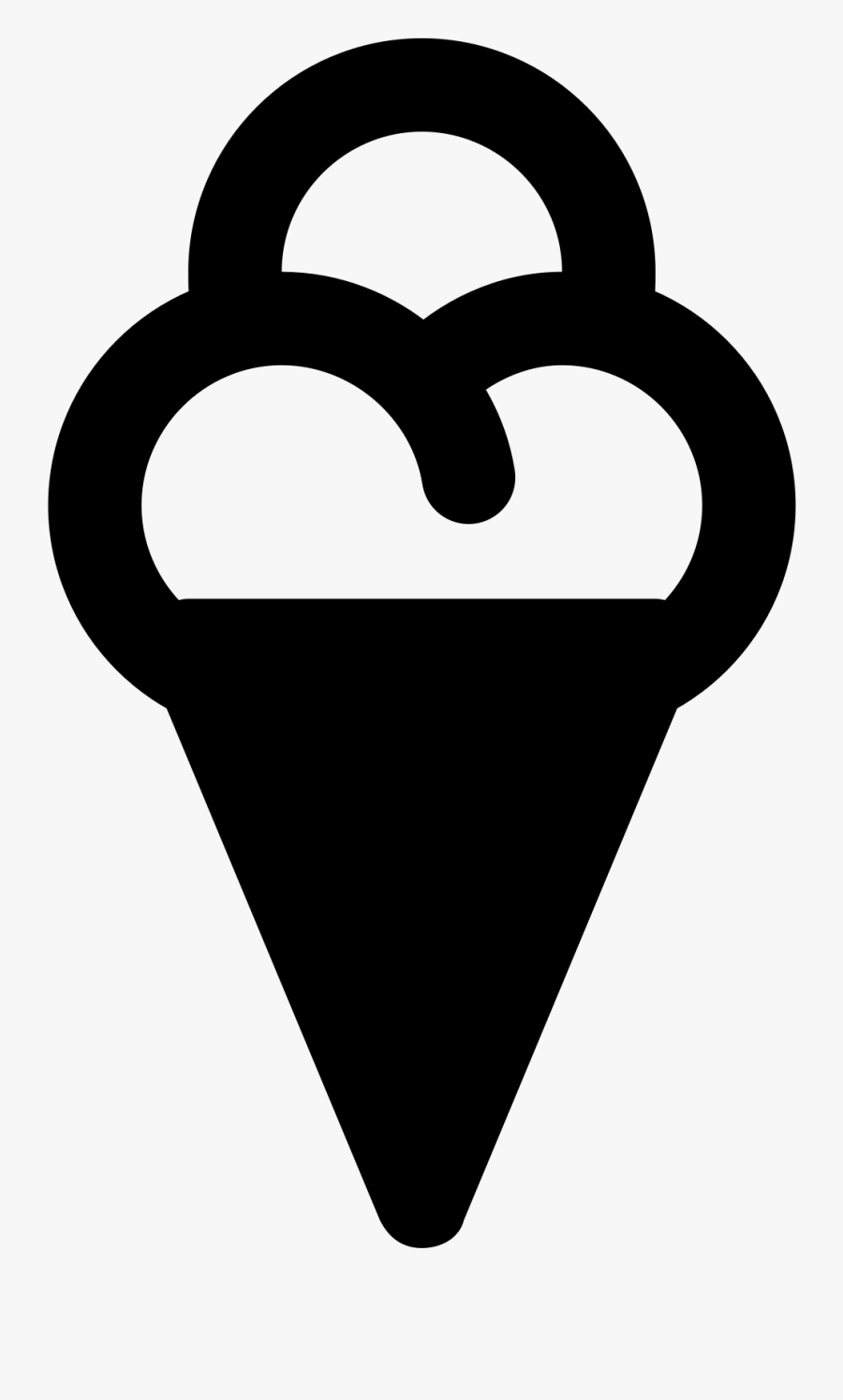 Ice Cream Clipart Top - Sign, Transparent Clipart