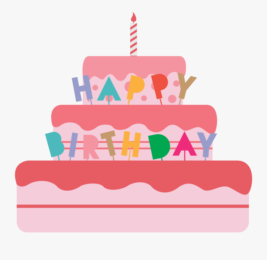 Birthday Cake - Birthday Cake Cake Clipart, Transparent Clipart