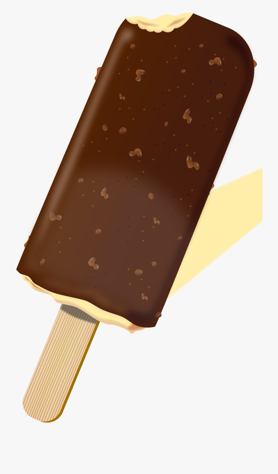 Creme Clipart Chocolate Bar - Paletas De Chocolate De Hielo, Transparent Clipart