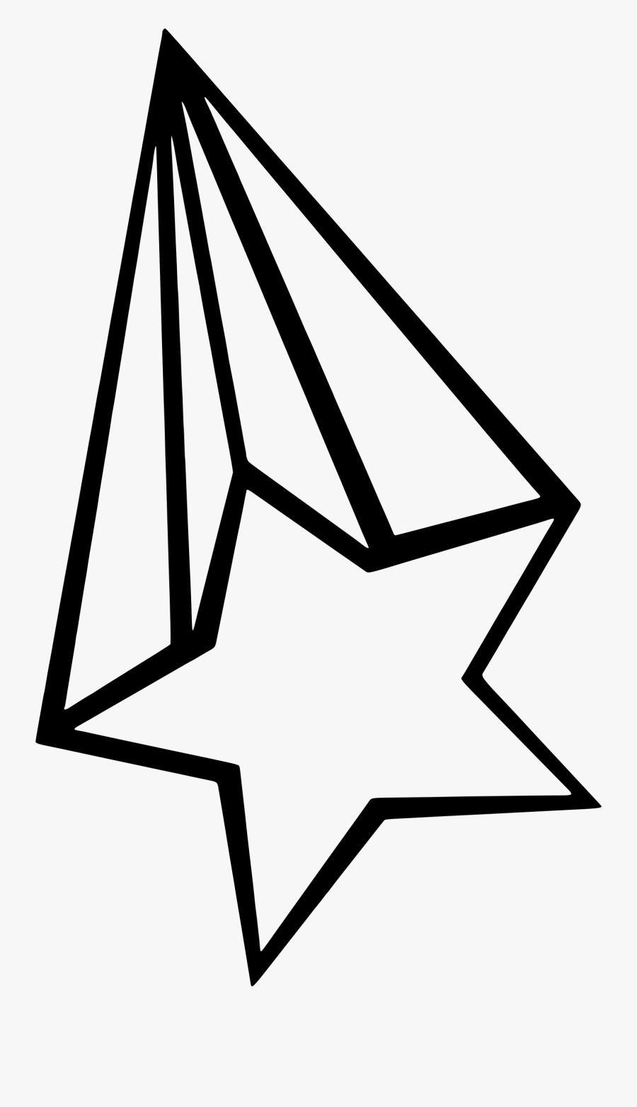 Clip Art Shooting Star Clipart Black And White - Shooting Star Clipart Black And White, Transparent Clipart