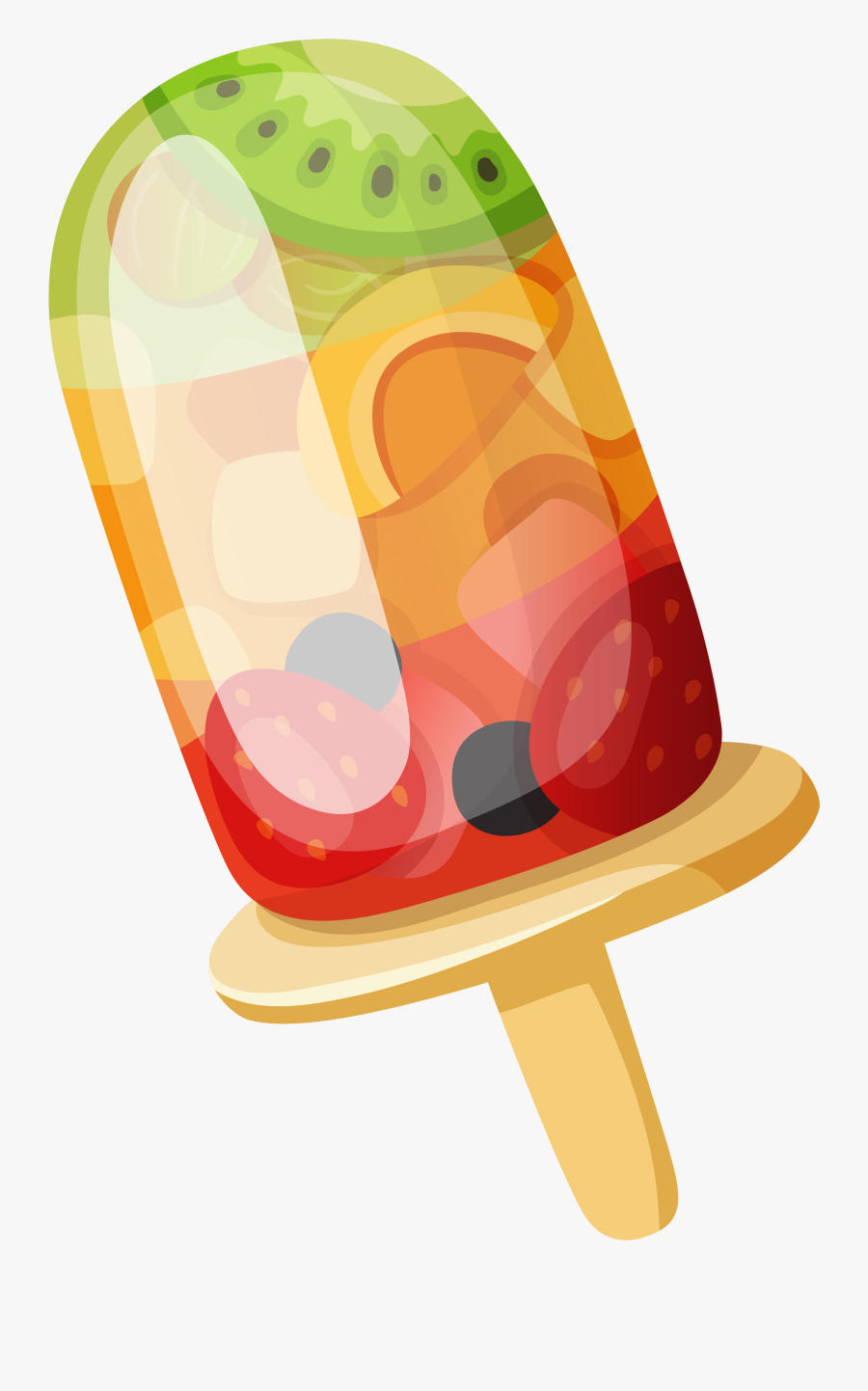 Transparent Summer Clipart - Summer Fruit Clip Art, Transparent Clipart