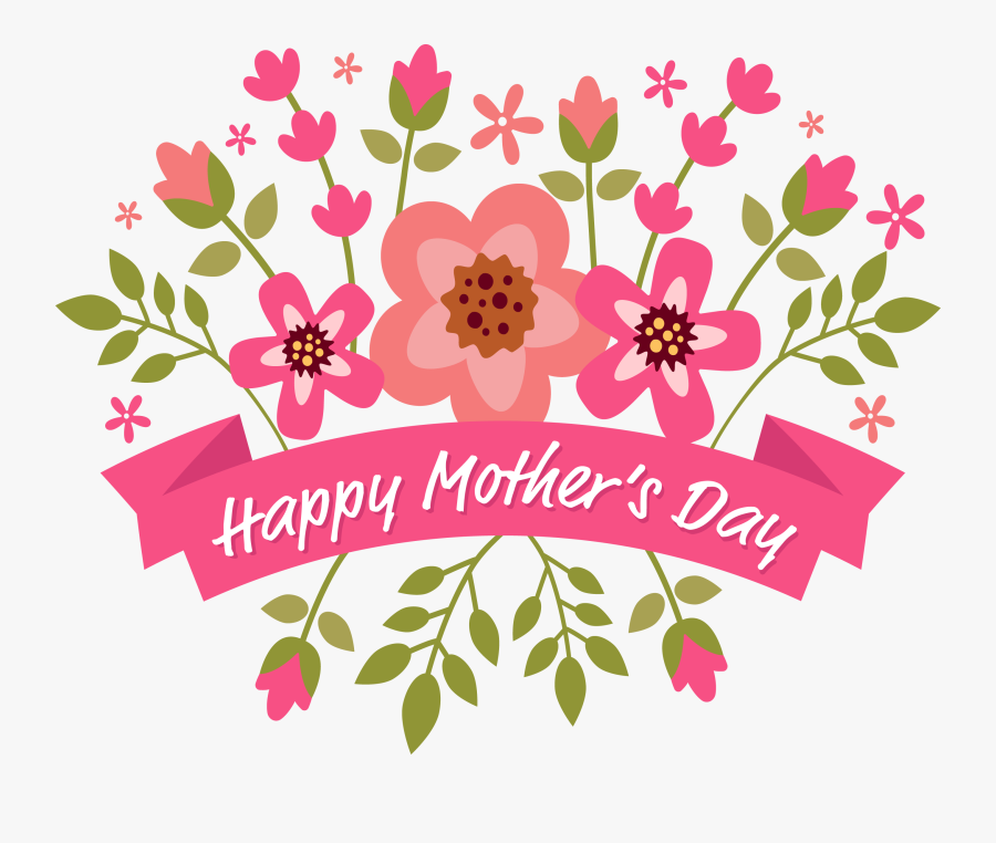 Png Library Download Floral Design Euclidean Vector - Mothers Day 2019 India, Transparent Clipart