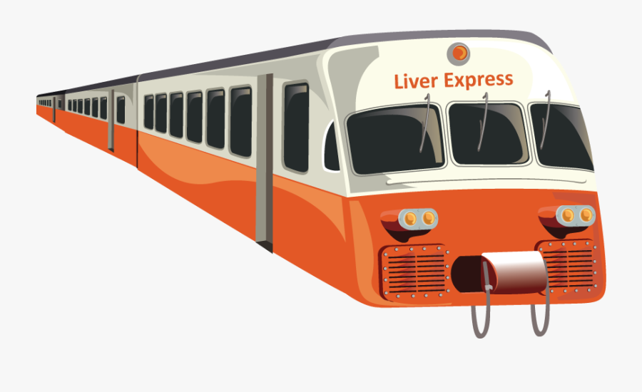 Train Clipart Journey - Train, Transparent Clipart