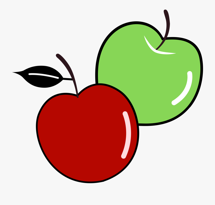 Banner Free Stock Apple Clip Public Domain - Clipart Apples, Transparent Clipart