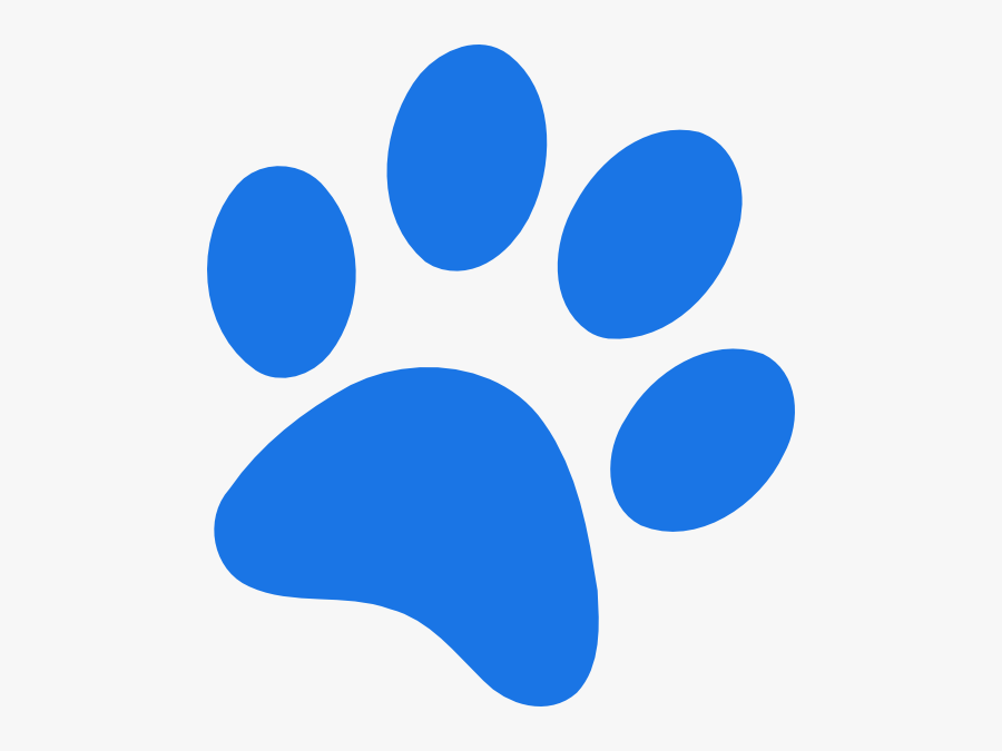 Orange Cat Paw Print, Transparent Clipart