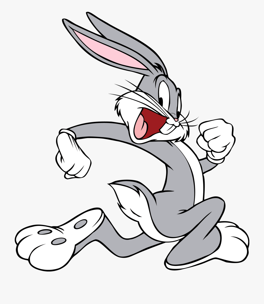 Clip Art Bugs Bunny Clipart - Bugs Bunny Running, Transparent Clipart