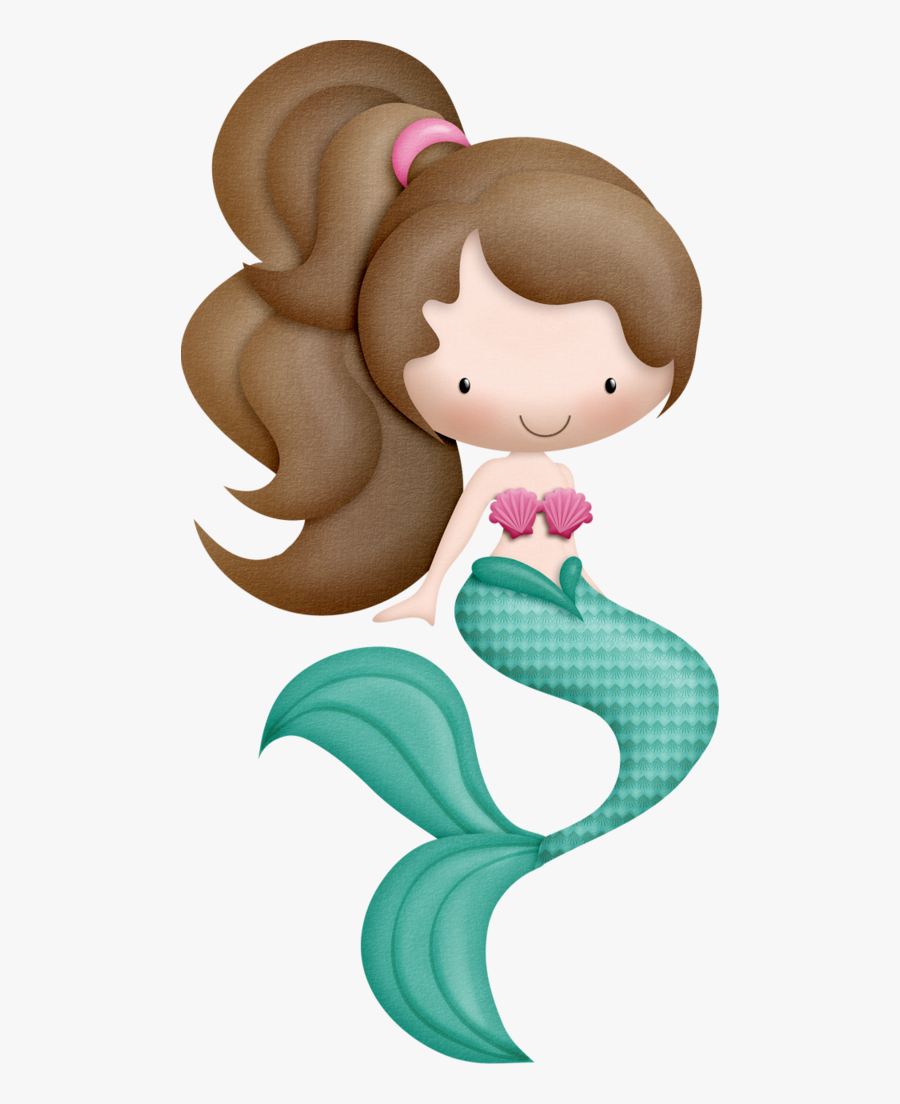 African American And Darker Skin Tone Mermaid Clipart - Mermaid Png, Transparent Clipart