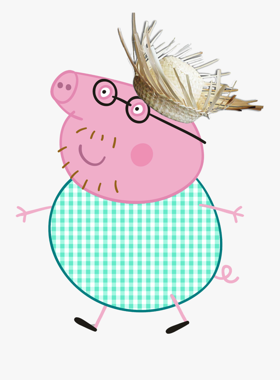 Hd Pig Png - Peppa Pig Mama Pig, Transparent Clipart