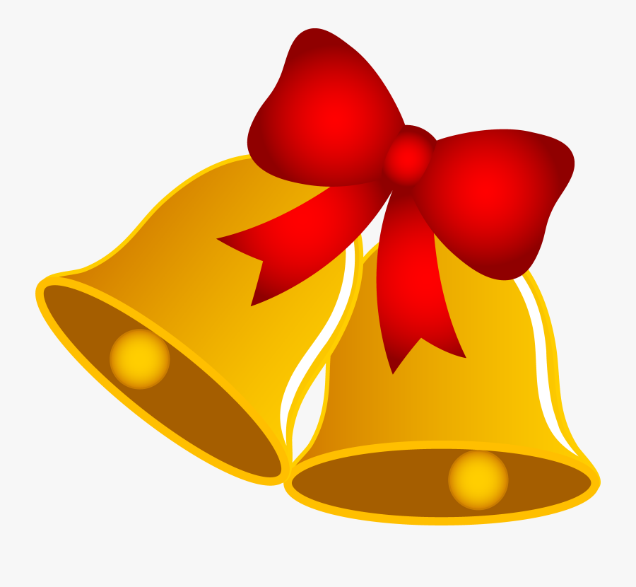 Gold Christmas Bow Clipart, Transparent Clipart