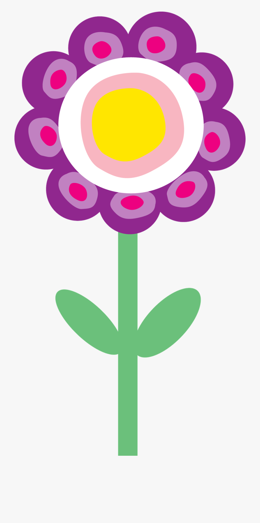 Flowers Clipart House - Flores Peppa Pig Png, Transparent Clipart