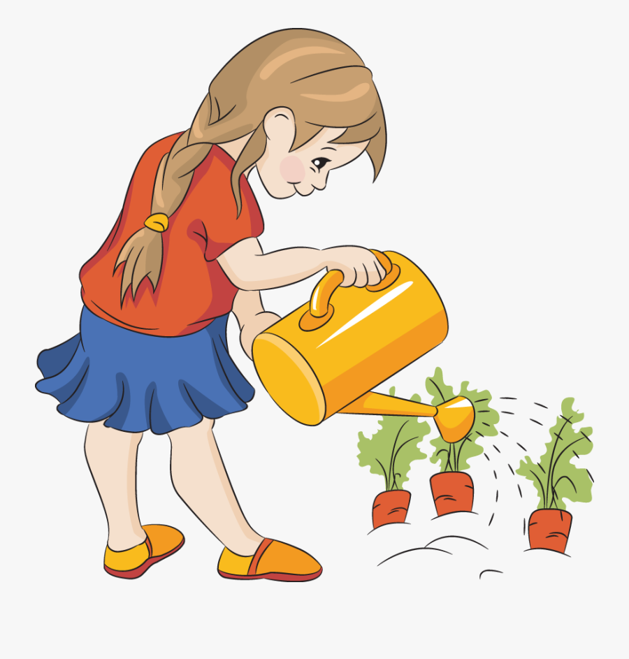 Watering Flowers Clip Art Tavaszspring Clip Art - Watering Clipart, Transparent Clipart