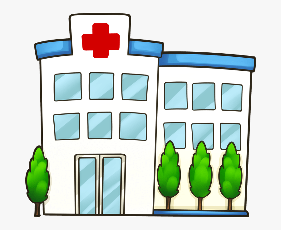 Church Clipart Hospital Building - Hospital Clipart, Transparent Clipart