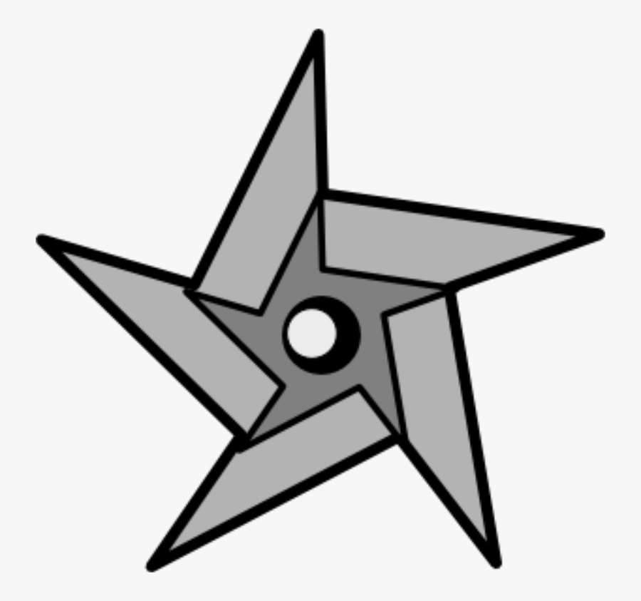 Ninja Star Clipart, Transparent Clipart