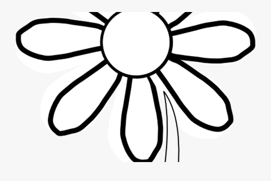 Outline Of A Sunflower Clipart Best - Clip Art Images Black And White, Transparent Clipart