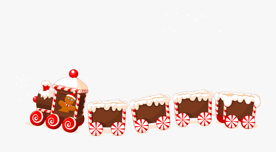 Christmas Cookies Train Png Clipart - Cute Christmas Images Clipart, Transparent Clipart