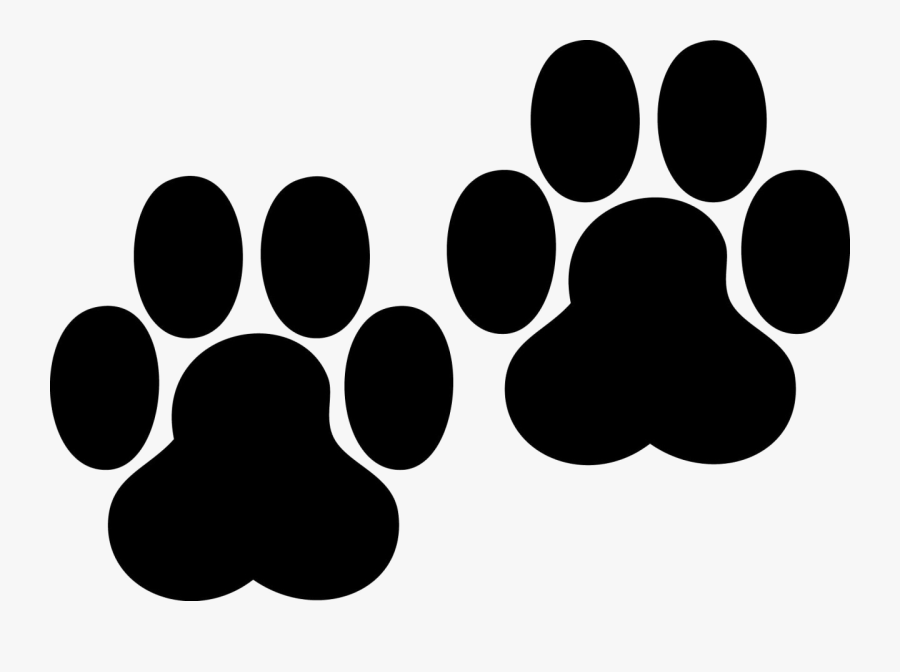 Paw Print Free Prints Clip Art On Clipart Transparent - Foot Prints, Transparent Clipart