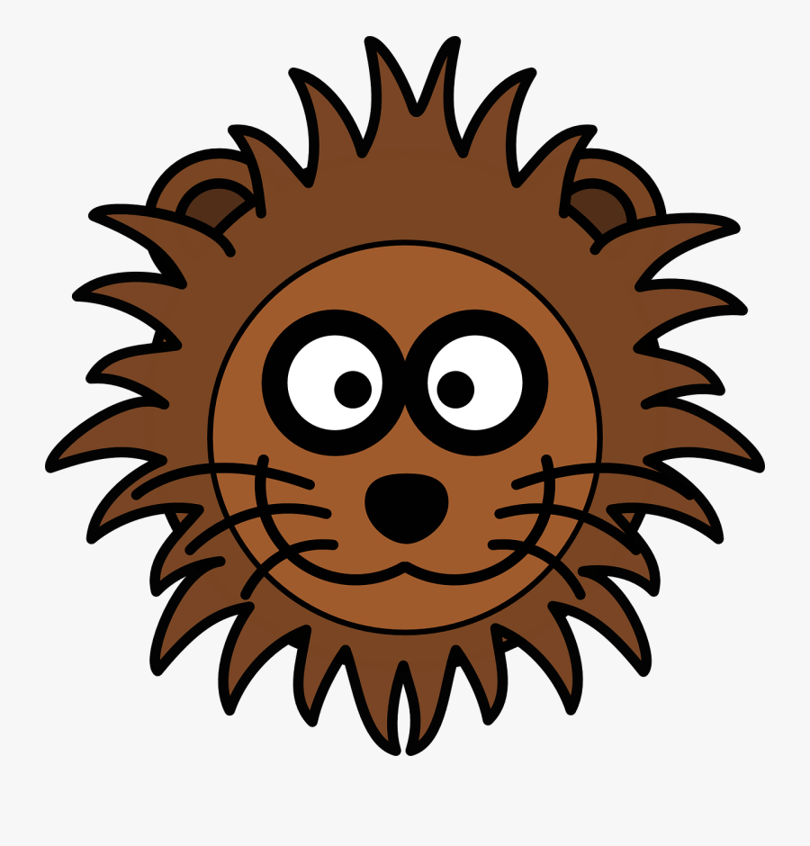 Lion Head Clipart, Transparent Clipart