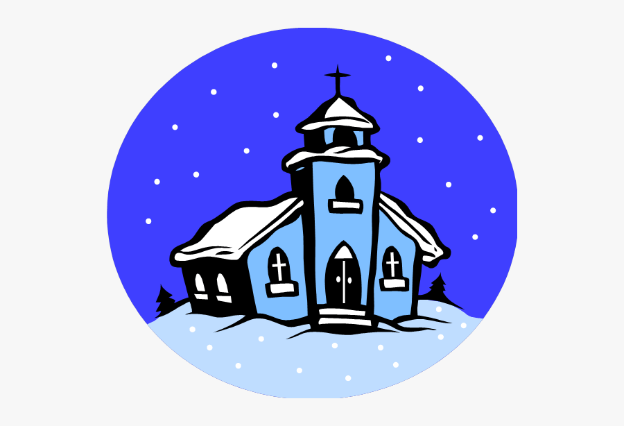 Winter Church Clipart - Clip Art, Transparent Clipart