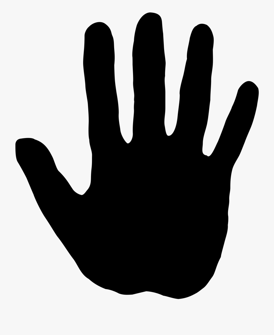 Stop Clipart Hand Pencil And In Color Stop Png - Hand Sign To Stop, Transparent Clipart