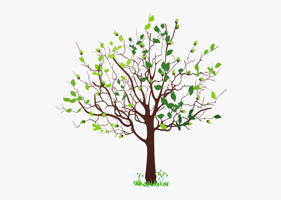 Clip Art Pin By Lourdes Diaz - Trees In Spring Clipart, Transparent Clipart