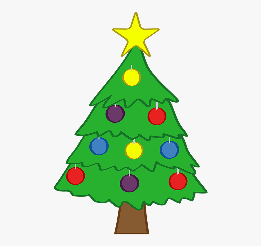 Cute Christmas Tree Clipart - Cute Christmas Tree Clip Art, Transparent Clipart