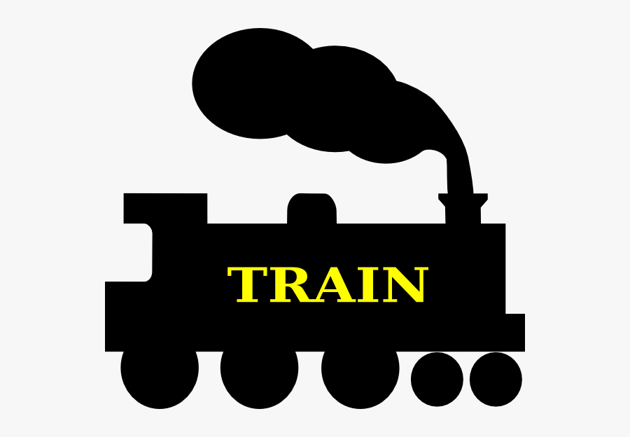 Banner Stock Train Silhouette At Getdrawings Com Free - Train Silhouette Clip Art, Transparent Clipart