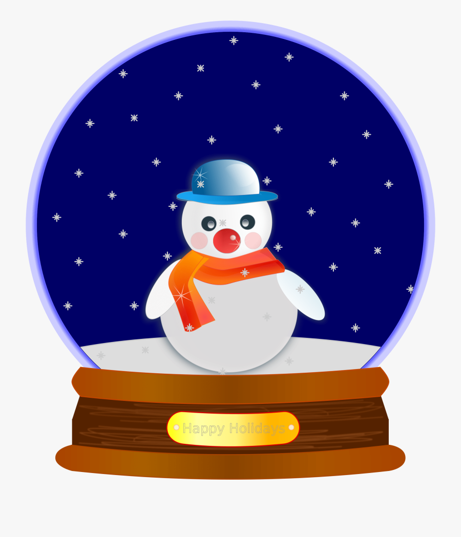 Thumb Image - Snow Globe Clip Art, Transparent Clipart