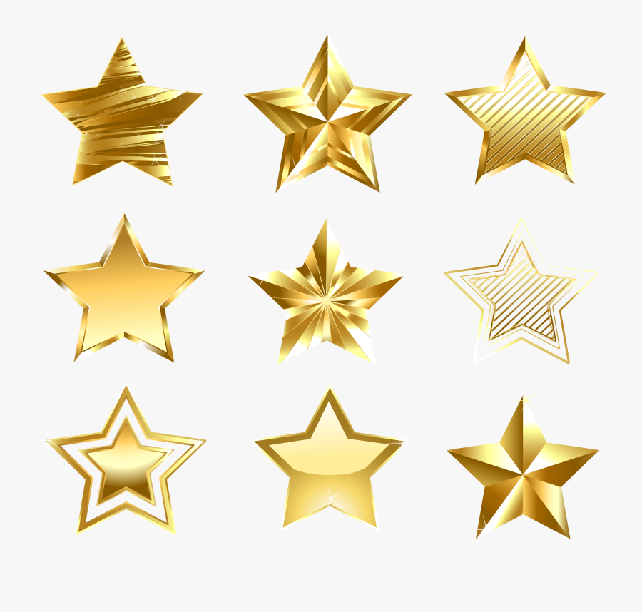 Printable Gold Stars