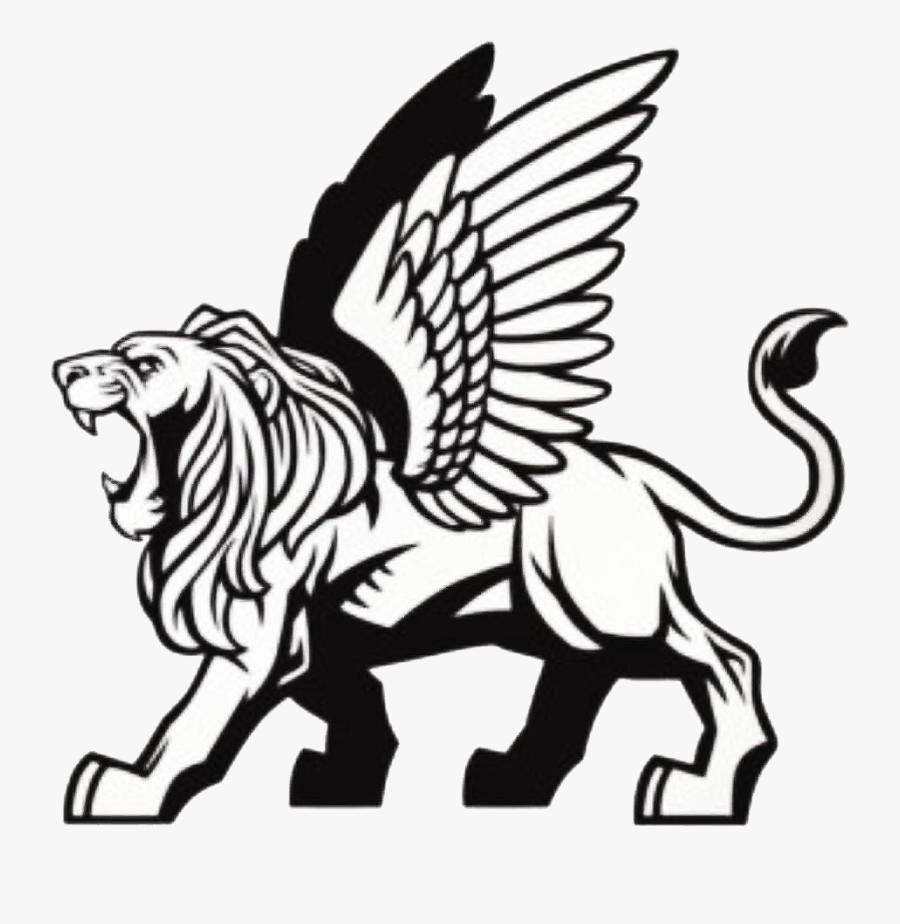 Lion Clipart Flying ~ Frames ~ Illustrations ~ Hd Images - Midtown New Capital Logo, Transparent Clipart