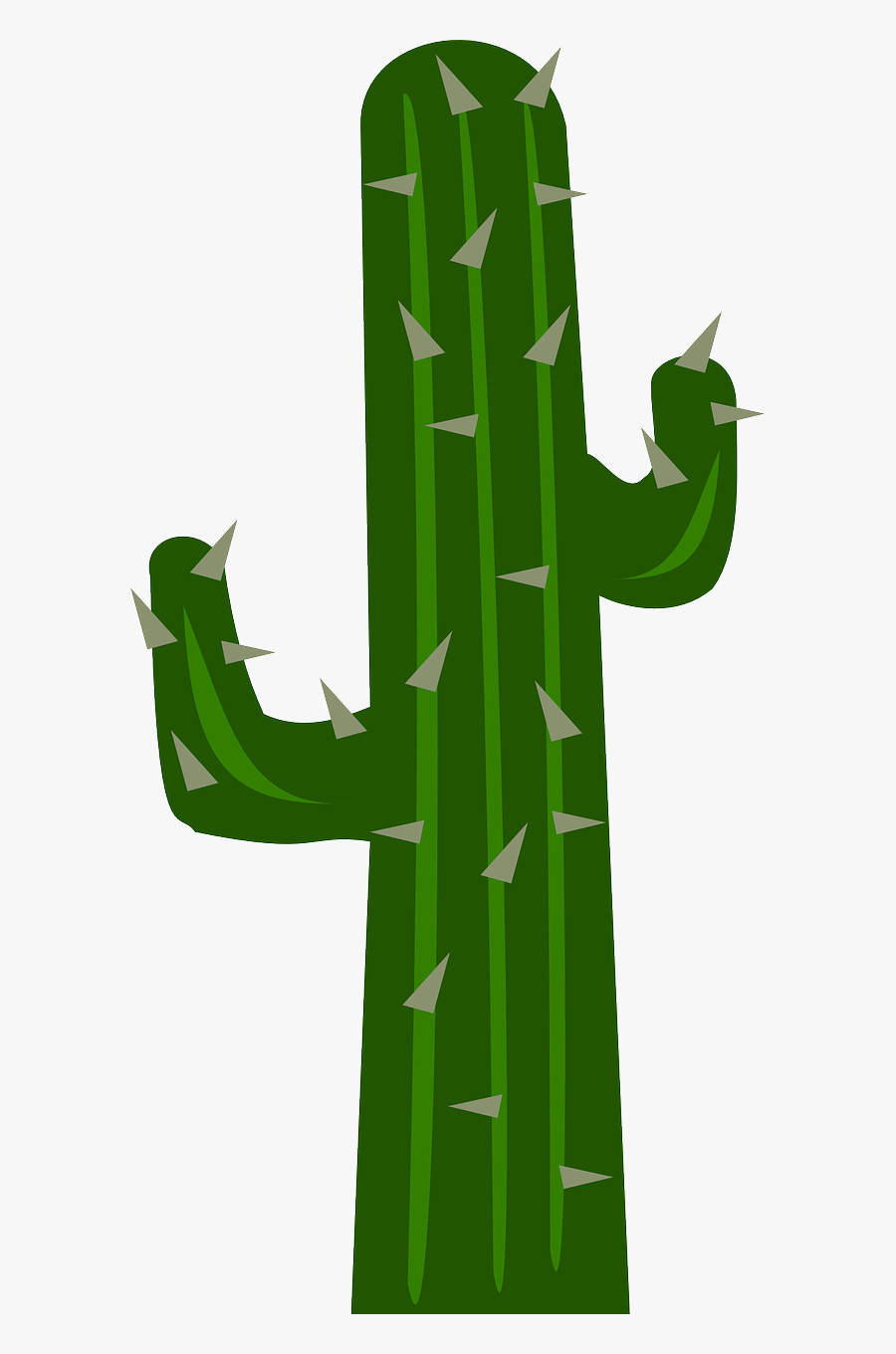 Transparent Background Cartoon Cactus Png, Transparent Clipart