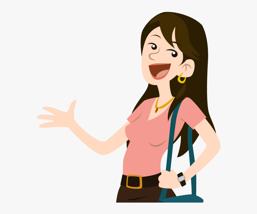 Banner Freeuse Happy Girl At Getdrawings - Cash On Delivery Cover, Transparent Clipart