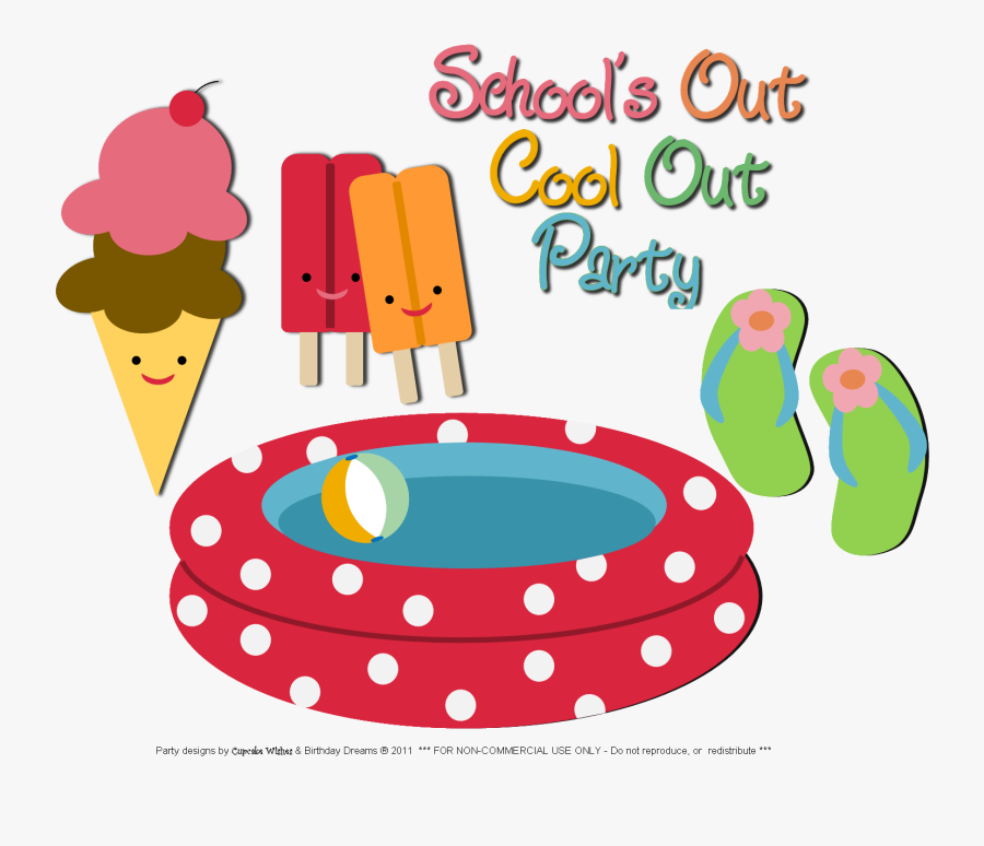 Schools Out Clip Art For Summer Cliparts - End Of School Year Png, Transparent Clipart