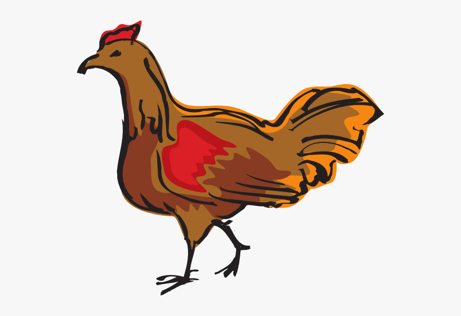 Walking Clip Art At - Walking Chicken Animation Png, Transparent Clipart