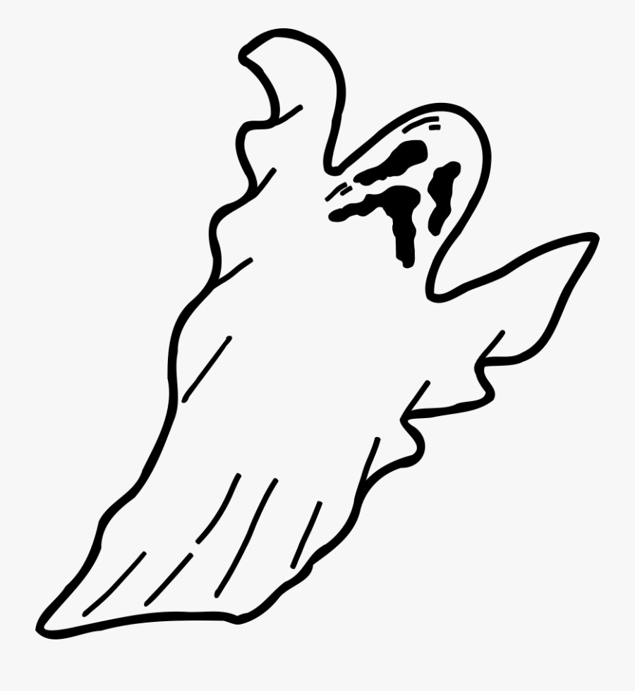 Scary Ghost - Scary Ghost Clipart, Transparent Clipart