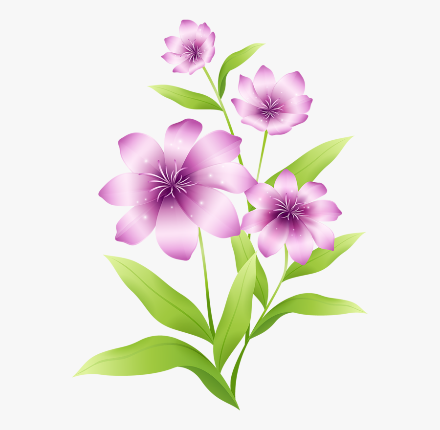 Flowers Png In Light, Transparent Clipart