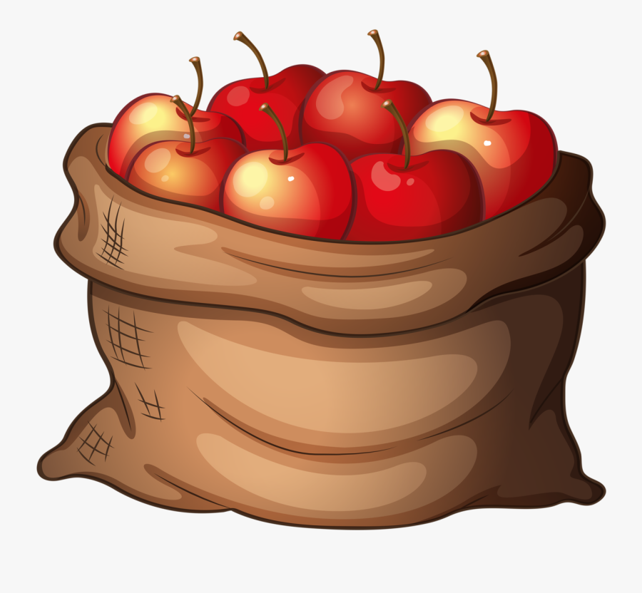 Colorful Clip Art For - Clipart Apple Basket, Transparent Clipart