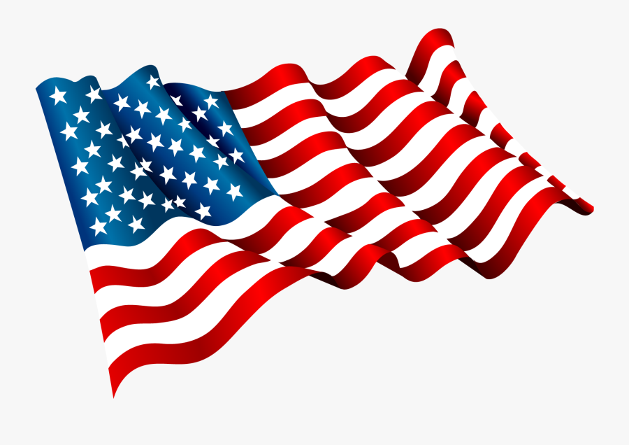 Download Flag Of The United States Clip Art - Flying American Flag ...