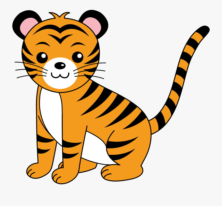 Tiger Free Tigers Clipart Clip Art On Transparent Png - Transparent Background Tiger Clipart Png, Transparent Clipart