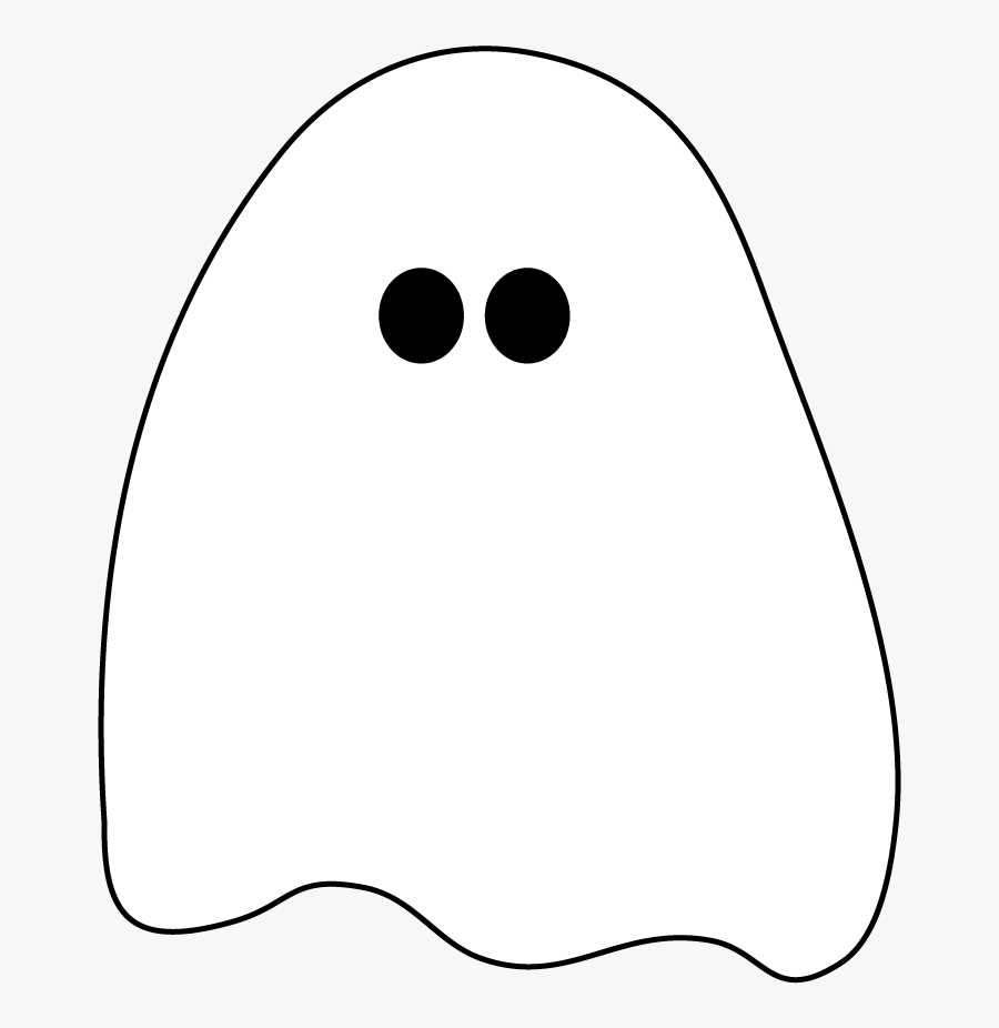 Cute Ghost Clipart Clipart Kid - Ghost White Png, Transparent Clipart