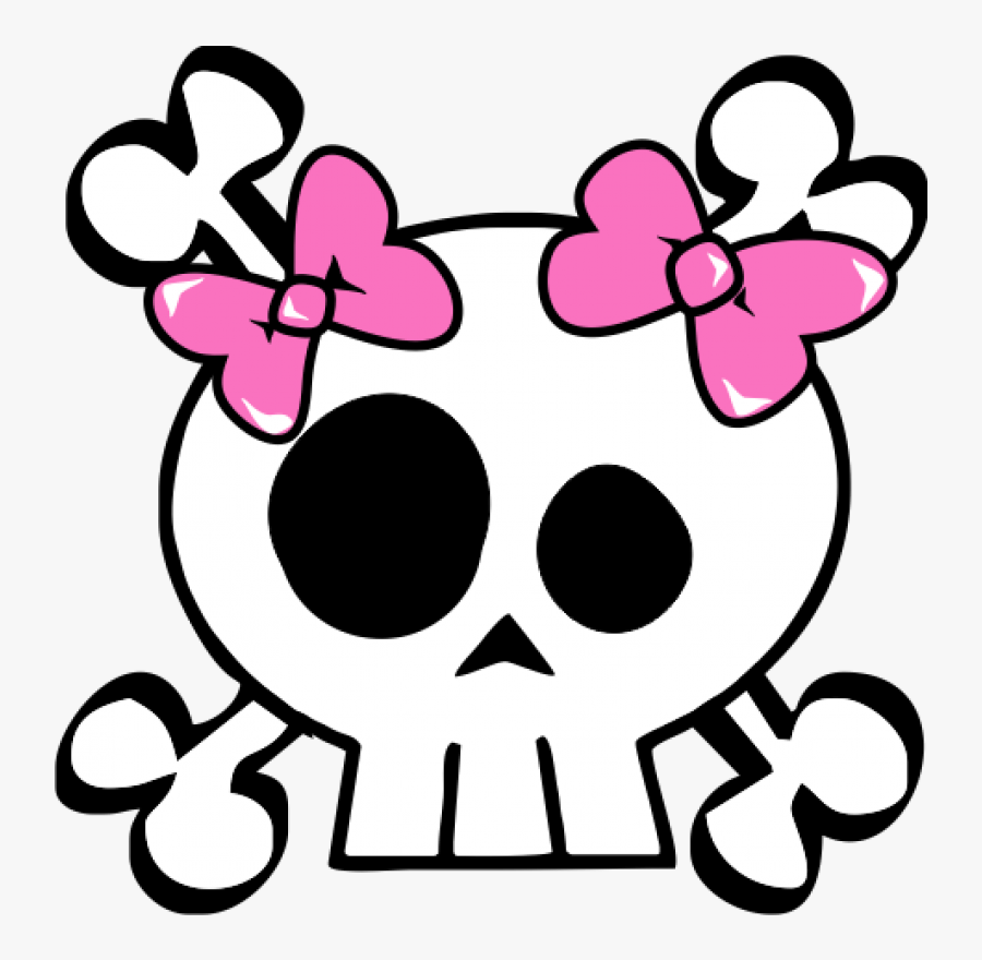 Crossbones Pictures - Baby Skull And Crossbones, Transparent Clipart