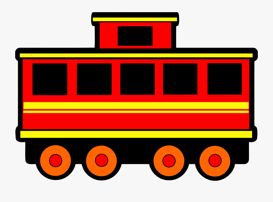 Train Clipart Railroad Car - Train Wagon Clipart, Transparent Clipart