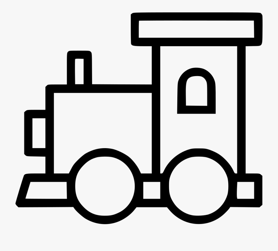 Train Toy Locomotive Kids Fun Game Comments - Train Kid Png Black, Transparent Clipart