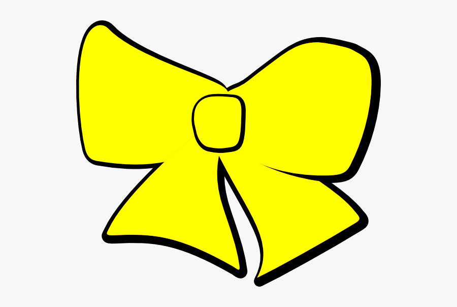 Yellow Ribbon Clip Art, Transparent Clipart