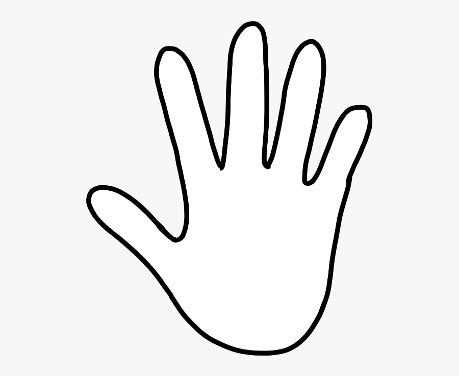 hand-outline-2-hands-template-clipart-hand-clipart-black-background