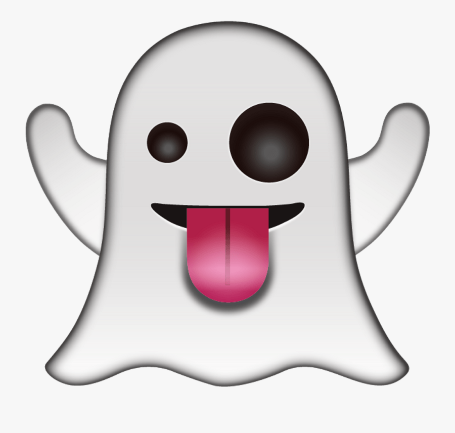 Thumb Image - Ghost Emoji, Transparent Clipart